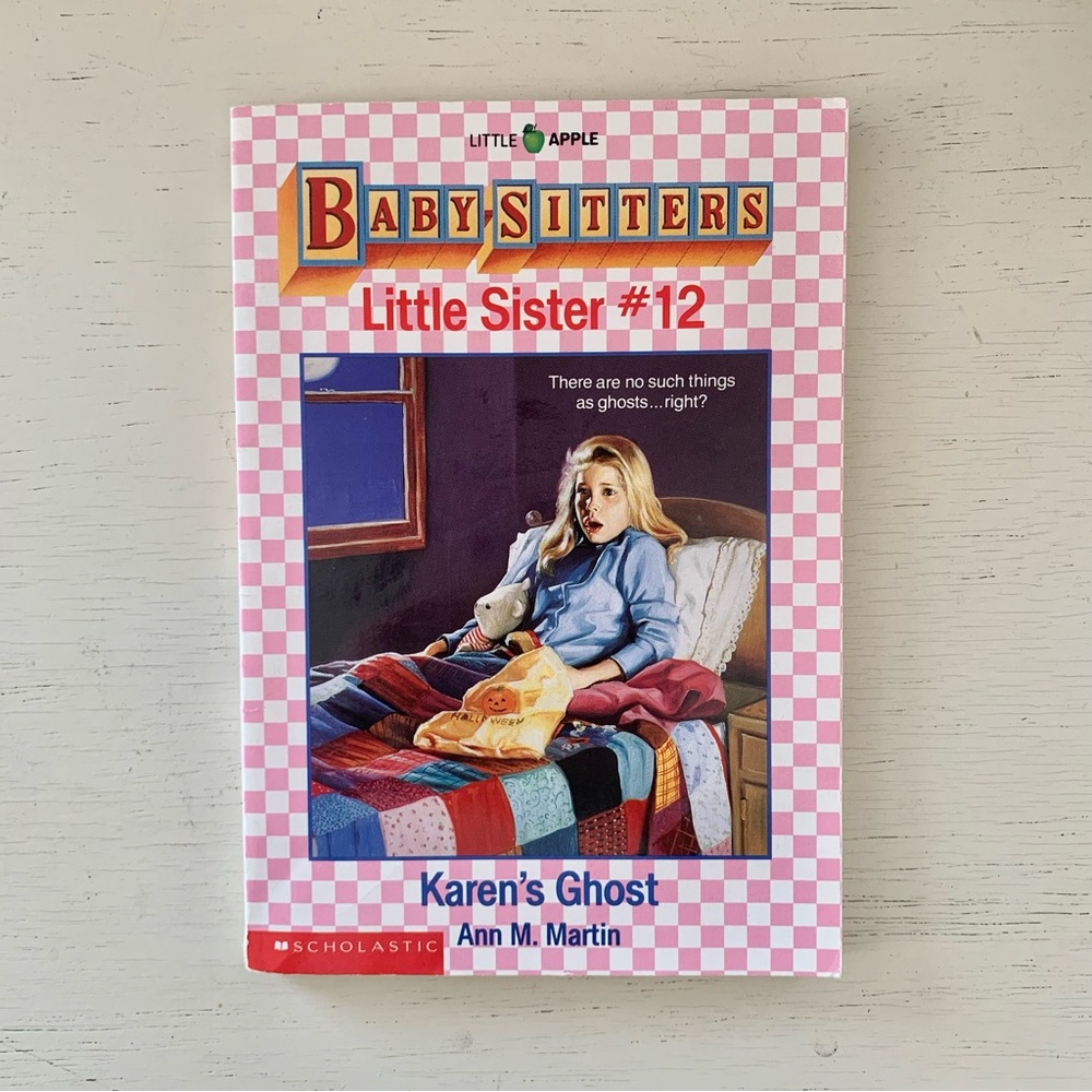 Baby-Sitters Club - Little Sister #12 - Karen’s Ghost - Vintage Scholastic 90s